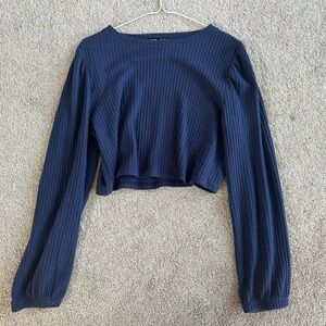 SHEIN long sleeve crop